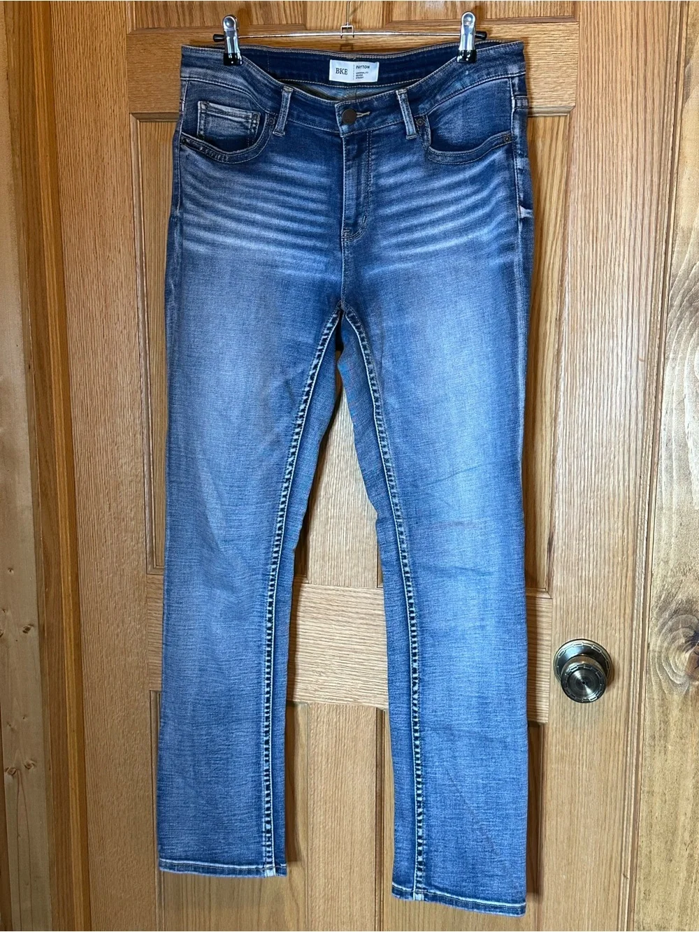 BKE Payton Universal Fit Mid-Rise Sraight Jeans Women's Size 30x32